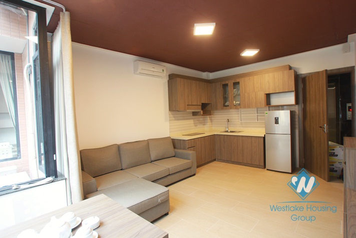 Beautiful and brand new apartment for rent in Nghi Tam Village, Tay Ho, Ha Noi